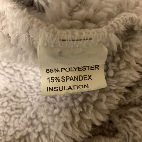 Local Boutique Size Large Gray & Brown Sherpa (Inside and out) - Picture 5 of 7